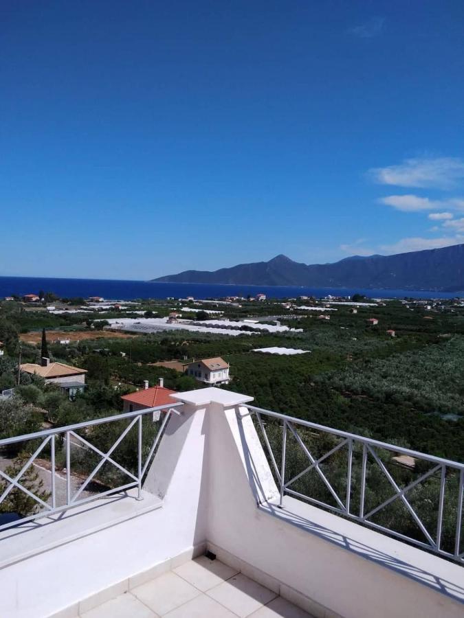 West Red Rock And View Leonidio Maisonette Studio Kültér fotó